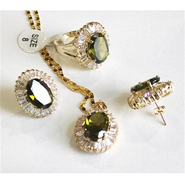earrings & necklace natural white stone green pink yellow zircon pendant ring retro female women party fine jewelry set fashion, Silver
earrings & necklace natural white stone green pink yellow zircon pendant ring retro female women party fine jewelry set fashion, Silver