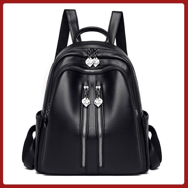 backpack black shoulder portable high-capacity ladies 2021 year women's bags school travel bag fashion for girls luxury
backpack black shoulder portable high-capacity ladies 2021 year women's bags school travel bag fashion for girls luxury