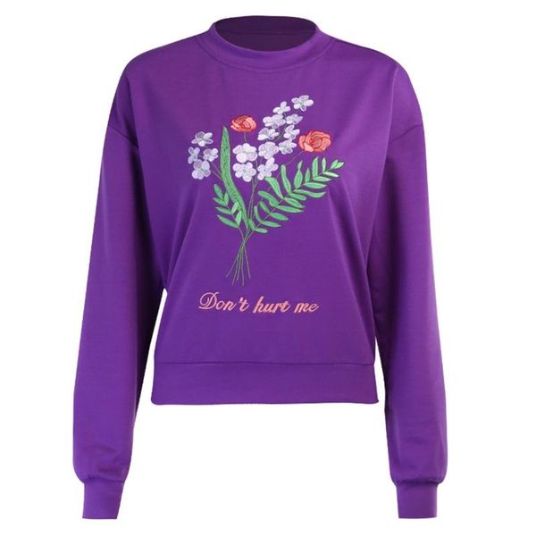 women long sleeve purple sweatshirt floral embroidery oversized pullover mxma women's hoodies & sweatshirts, Black
women long sleeve purple sweatshirt floral embroidery oversized pullover mxma women's hoodies & sweatshirts, Black