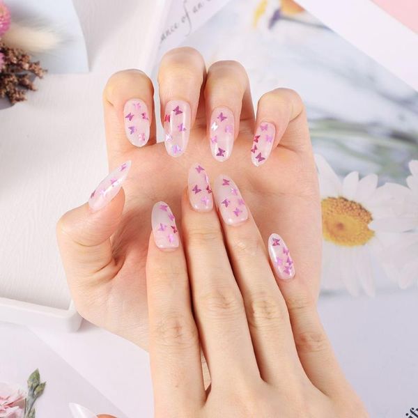 false nails 24pcs/box ballerina butterfly almond detachable stiletto fake full cover acrylic nail tips press on, Red;gold
false nails 24pcs/box ballerina butterfly almond detachable stiletto fake full cover acrylic nail tips press on, Red;gold