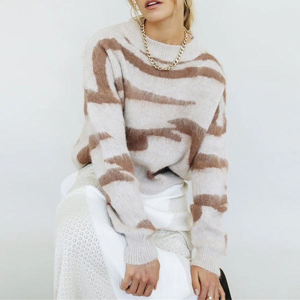 women's sweaters sweater striped khaki on winter release elegant female collar round sleeve long casual knitted 46ey, White;black
women's sweaters sweater striped khaki on winter release elegant female collar round sleeve long casual knitted 46ey, White;black