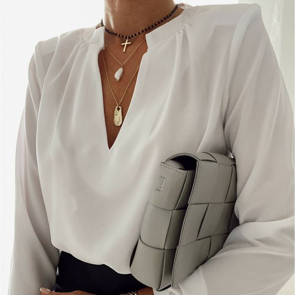 tracksuits women v neck chiffon blouses casual lantern sleeve solid office female new fashion elegant oversized shirt autumn, Gray
tracksuits women v neck chiffon blouses casual lantern sleeve solid office female new fashion elegant oversized shirt autumn, Gray
