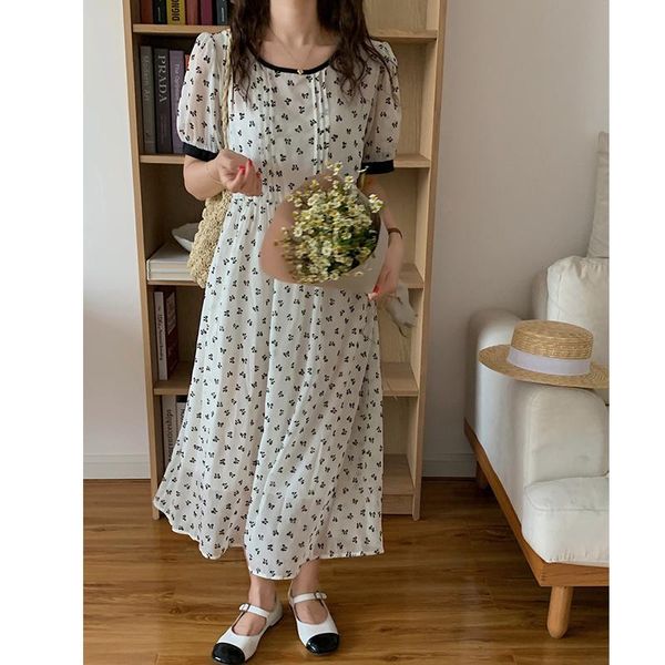 party dresses butterfly print summer dress women korean sweet elegant long midi loose chiffon vintage harajuku, White;black
party dresses butterfly print summer dress women korean sweet elegant long midi loose chiffon vintage harajuku, White;black