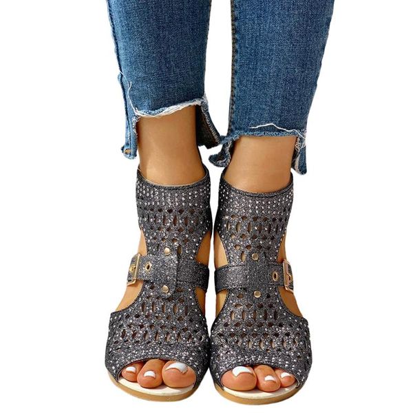 sandals platform shoes women 2021 ladies fashion vintage crystal outdoor hollow out zip up chaussure femme, Black
sandals platform shoes women 2021 ladies fashion vintage crystal outdoor hollow out zip up chaussure femme, Black