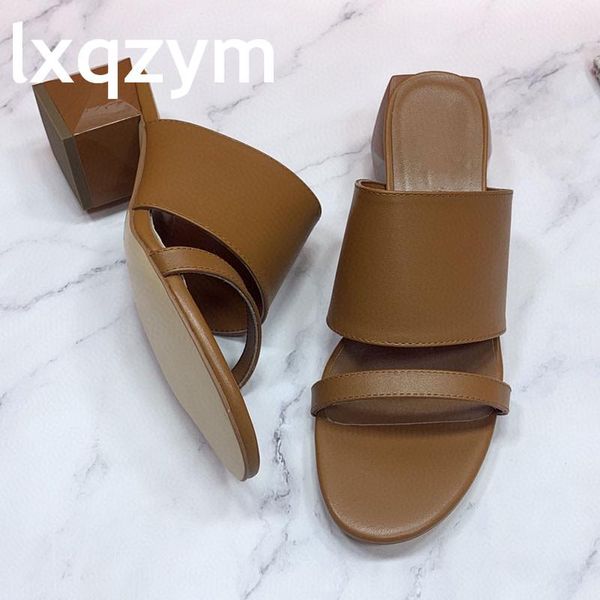 brand designer high heel women slippers leather peep toe ladies slides summer outwear vacation beach concise sandals mujer, Black
brand designer high heel women slippers leather peep toe ladies slides summer outwear vacation beach concise sandals mujer, Black