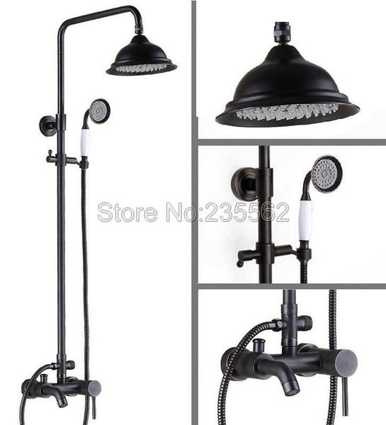 black oil rubbed brass bathroom rain shower faucet set with bathtub mixer tap + handheld spray lrs324 sets
black oil rubbed brass bathroom rain shower faucet set with bathtub mixer tap + handheld spray lrs324 sets