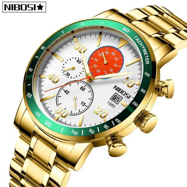 wristwatches 2021 fashion nibosi watches mens waterproof analogue clock stainless steel luminous sport watch men relogio masculino, Slivery;brown
wristwatches 2021 fashion nibosi watches mens waterproof analogue clock stainless steel luminous sport watch men relogio masculino, Slivery;brown