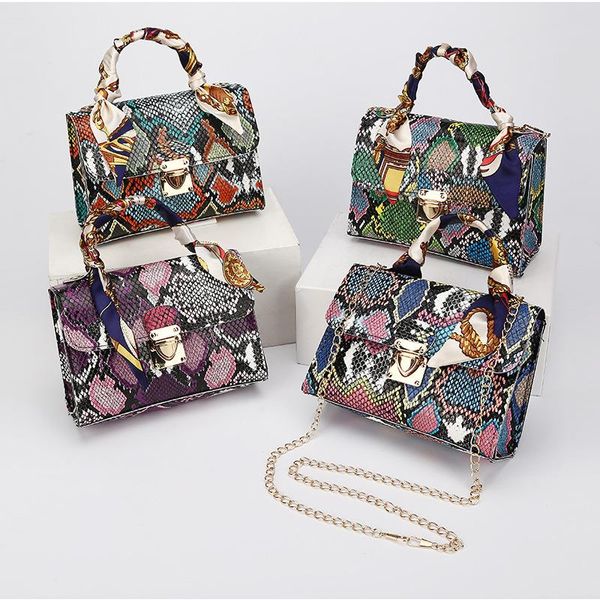 evening bags women's bag european and american retro snake pattern handbag color contrast scarf fashion shoulder diagonal cross
evening bags women's bag european and american retro snake pattern handbag color contrast scarf fashion shoulder diagonal cross