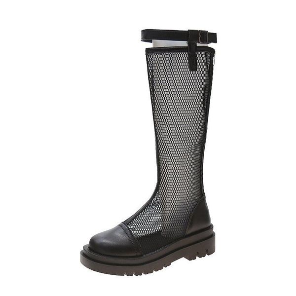 boots high women's thin breathable mesh in summer 2021 spring long rider cool, Black
boots high women's thin breathable mesh in summer 2021 spring long rider cool, Black