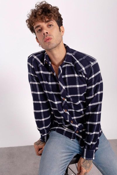 men's lumberjack shirt cotton casual modern sweatproof protective latest fashion quality button-down four seasons trendy shirts, White;black
men's lumberjack shirt cotton casual modern sweatproof protective latest fashion quality button-down four seasons trendy shirts, White;black