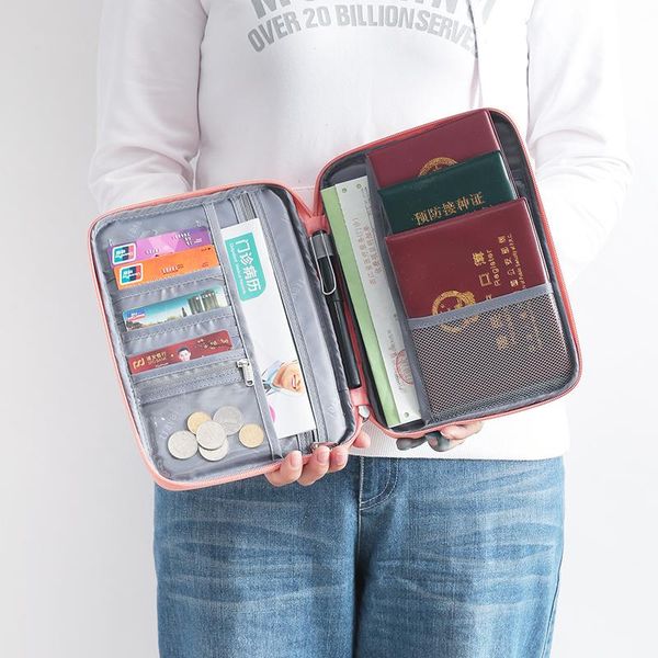 card holders waterproof family passport holder travel wallet package holde organizer accessories document case, Brown;gray
card holders waterproof family passport holder travel wallet package holde organizer accessories document case, Brown;gray