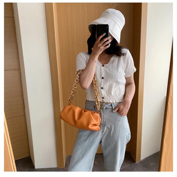 european and american western style handbags 2021 fashion one-shoulder underarm bag fold portable cloud women's totes
european and american western style handbags 2021 fashion one-shoulder underarm bag fold portable cloud women's totes