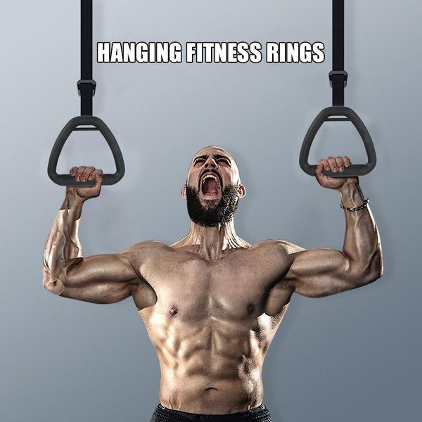 triangle rings exercise strength fitness handle gymnastics ring pull-up muscle training equipment resistance bands
triangle rings exercise strength fitness handle gymnastics ring pull-up muscle training equipment resistance bands