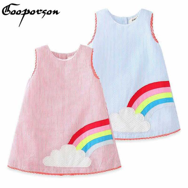 summer girls' sleeveless dress girls' sleeveless dress girl's rainbow striped casual dress cute princess dresses 210715, Red;yellow
summer girls' sleeveless dress girls' sleeveless dress girl's rainbow striped casual dress cute princess dresses 210715, Red;yellow