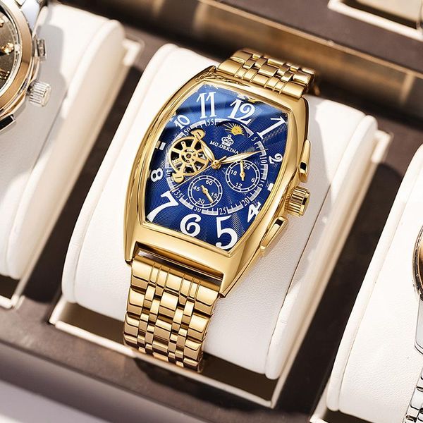 wristwatches mg.orkina watches hollowed out full-automatic men's mechanical watch waterproof multifunctional fashion luminous man, Slivery;brown
wristwatches mg.orkina watches hollowed out full-automatic men's mechanical watch waterproof multifunctional fashion luminous man, Slivery;brown