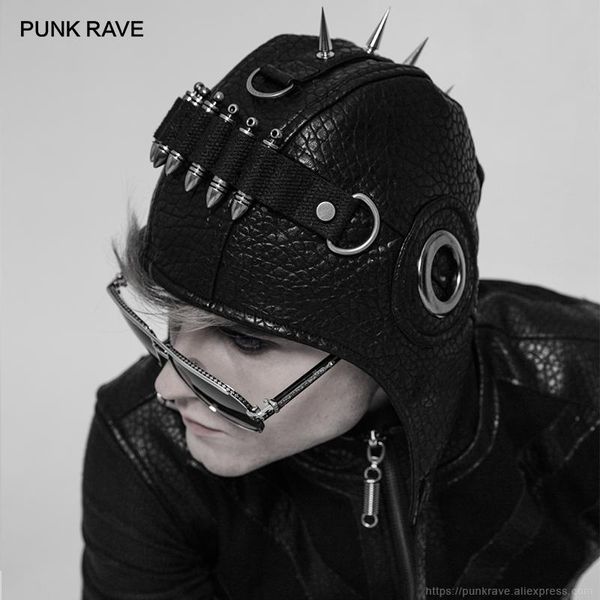 party masks punk rave rock steampunk cosplay metal rivet pilot cap gothic performance black pu stitching hats accessory
party masks punk rave rock steampunk cosplay metal rivet pilot cap gothic performance black pu stitching hats accessory