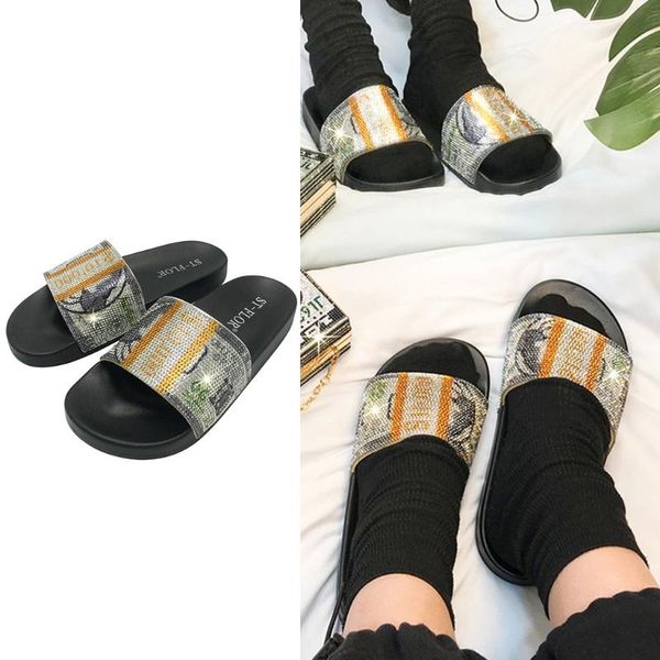 slippers cpdd women's black dollar money rhinestone glitter crystal slide footbed flat sandal indoor outdoor
slippers cpdd women's black dollar money rhinestone glitter crystal slide footbed flat sandal indoor outdoor