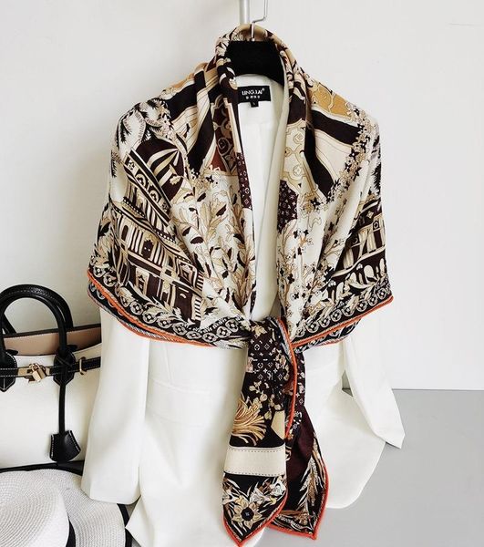 scarves double sided print silk and cashmere blend shawl coat wraps blanket scarf, Blue;gray
scarves double sided print silk and cashmere blend shawl coat wraps blanket scarf, Blue;gray