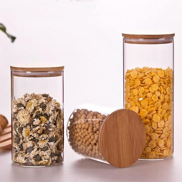 2pcs durable glass sealed can storage tank bamboo lid tea canister reusable jar for grain candy bottles & jars
2pcs durable glass sealed can storage tank bamboo lid tea canister reusable jar for grain candy bottles & jars