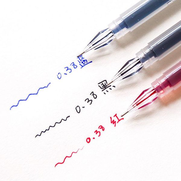 gel pens 1pcs high-value pen black red blue three-color student exam note signing office school stationery gifts
gel pens 1pcs high-value pen black red blue three-color student exam note signing office school stationery gifts