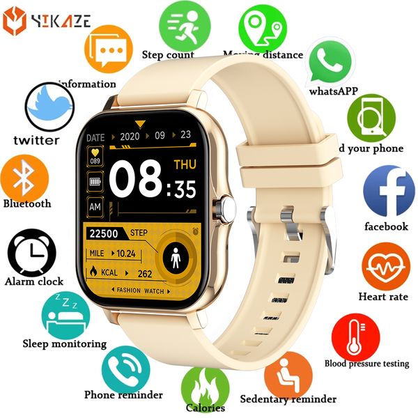 2021 smart watch men women 1.69 inch full touch heart rate fitness tracker kids waterproof sports smartwatch for android iosg, Slivery;brown
2021 smart watch men women 1.69 inch full touch heart rate fitness tracker kids waterproof sports smartwatch for android iosg, Slivery;brown