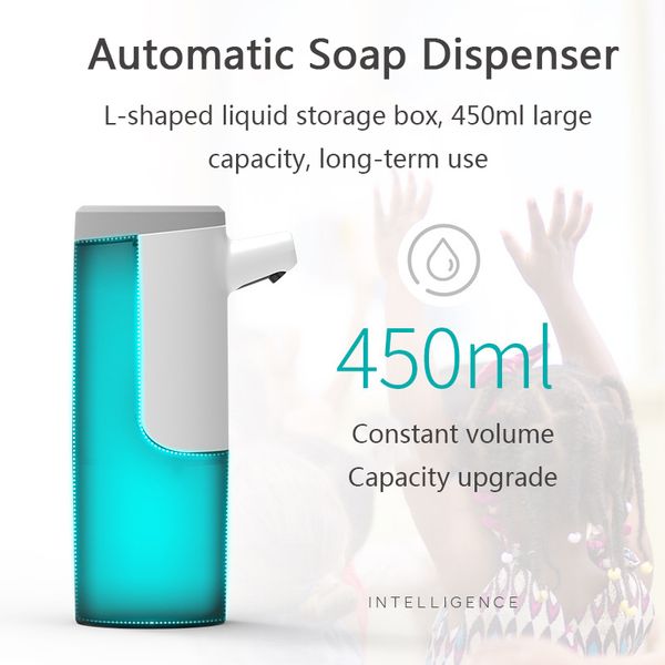 touchless automatic soap dispenser usb charging smart foam machine smart sensor foam soap dispenser hand sanitizer 450ml
touchless automatic soap dispenser usb charging smart foam machine smart sensor foam soap dispenser hand sanitizer 450ml