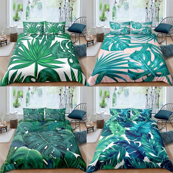bedding sets set 2/3pcs tropical rainforest leaves duvet cover single double twin full king size comforter bed
bedding sets set 2/3pcs tropical rainforest leaves duvet cover single double twin full king size comforter bed