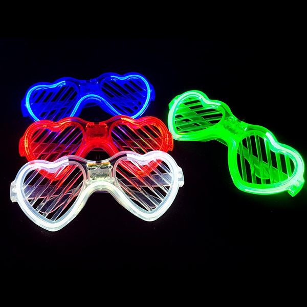 sunglasses colorful el luminous heart shape glasses led light up visor eyeglasses for bar ktv christmas birthday party year decorations, White;black
sunglasses colorful el luminous heart shape glasses led light up visor eyeglasses for bar ktv christmas birthday party year decorations, White;black