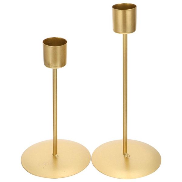 pair retro candlestick holder decorative candleholder for decor (golden) candle holders
pair retro candlestick holder decorative candleholder for decor (golden) candle holders