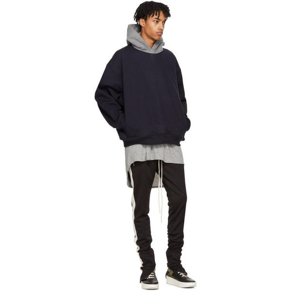 fashion stitched terry hoodie fog loose high street hooded sweater for couples in autumn and winter, Black
fashion stitched terry hoodie fog loose high street hooded sweater for couples in autumn and winter, Black