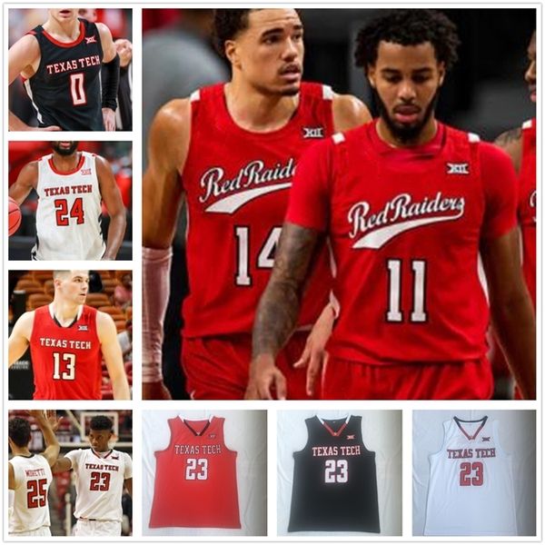 goodcustom basketball texas tech 25 davide moretti micah peavy 23 chibuzo agbo 10 tyreek smith 22 holyfield chris clarke jersey ncaa, Black
goodcustom basketball texas tech 25 davide moretti micah peavy 23 chibuzo agbo 10 tyreek smith 22 holyfield chris clarke jersey ncaa, Black