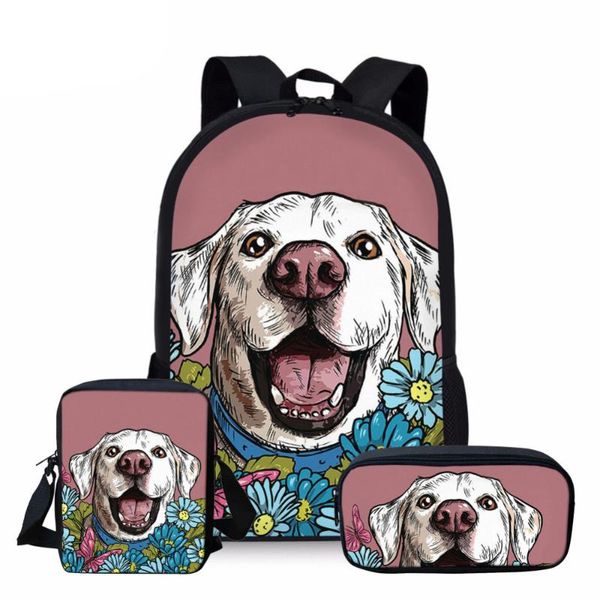 school bags kuiliu cute pet dog 3pcs/set for kids labrador print backpack girls children shoulder student pen case
school bags kuiliu cute pet dog 3pcs/set for kids labrador print backpack girls children shoulder student pen case