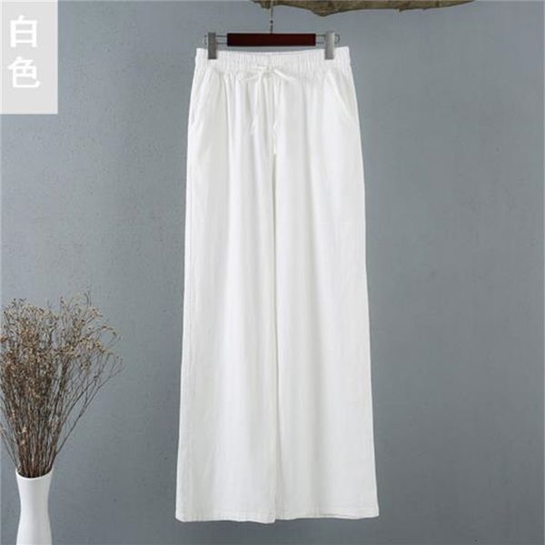 women's pants & capris fdfklak cotton linen trousers for women spring autumn wide leg loose home pants female pantalones de mujer xxl 3, Black;white
women's pants & capris fdfklak cotton linen trousers for women spring autumn wide leg loose home pants female pantalones de mujer xxl 3, Black;white