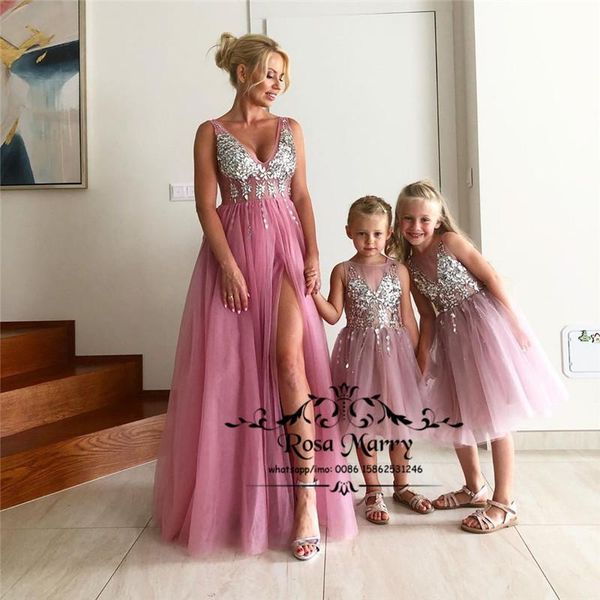 girl's dresses sparkly crystals flower girls 2021 mother and daughter matching gowns birthday family looks formal evening po wears, Red;yellow
girl's dresses sparkly crystals flower girls 2021 mother and daughter matching gowns birthday family looks formal evening po wears, Red;yellow