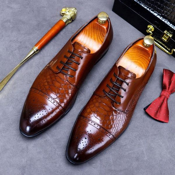 dress shoes trending mens brown formal fashion genuine leather lace up pointed toe python snake pattern hombre chaussure 37-46 errfc, Black
dress shoes trending mens brown formal fashion genuine leather lace up pointed toe python snake pattern hombre chaussure 37-46 errfc, Black