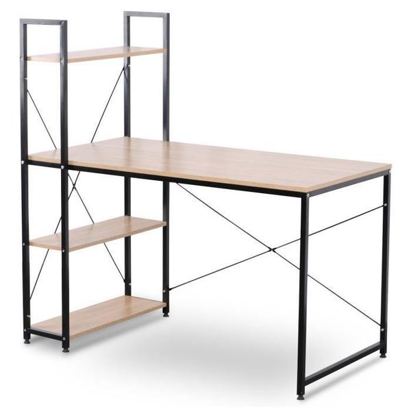 camp furniture large wooden computer desk lapwriting study office home pc workstation wood color
camp furniture large wooden computer desk lapwriting study office home pc workstation wood color
