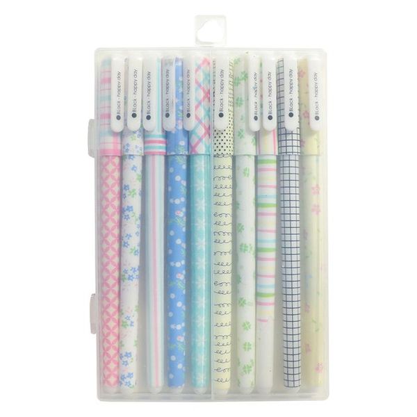 gel pens 10pcs 0.5mm pen set for coloring black ink quick drying classic cute office school students adults scrapbooking
gel pens 10pcs 0.5mm pen set for coloring black ink quick drying classic cute office school students adults scrapbooking