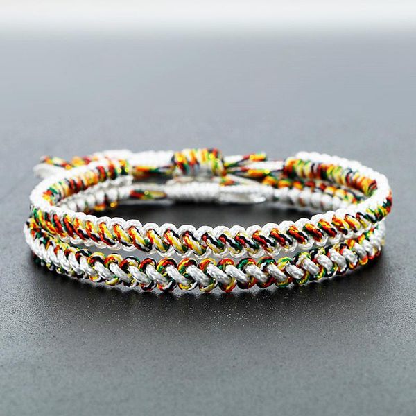 tennis tibetan buddhist 2pcs bracelet for women men lucky charm handmade knots rope adjustable braided bracelets jewelry couples bangle, Golden;silver
tennis tibetan buddhist 2pcs bracelet for women men lucky charm handmade knots rope adjustable braided bracelets jewelry couples bangle, Golden;silver