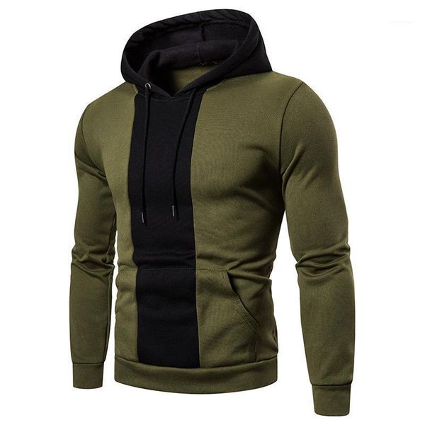 men's hoodies & sweatshirts 2021 spring color matching long-sleeved european and american leisure slim-fit hood, Black
men's hoodies & sweatshirts 2021 spring color matching long-sleeved european and american leisure slim-fit hood, Black