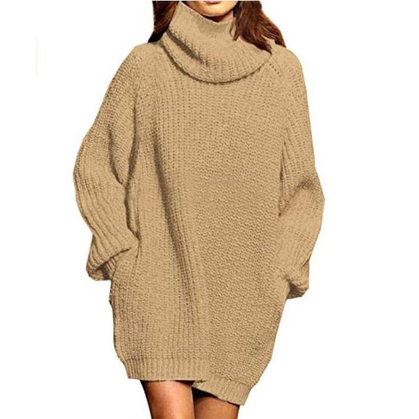 women's sweaters women turtleneck long sleeve loose sweater dress 2021 pull col rouler femme solid pollover red green khaki white brown, White;black
women's sweaters women turtleneck long sleeve loose sweater dress 2021 pull col rouler femme solid pollover red green khaki white brown, White;black