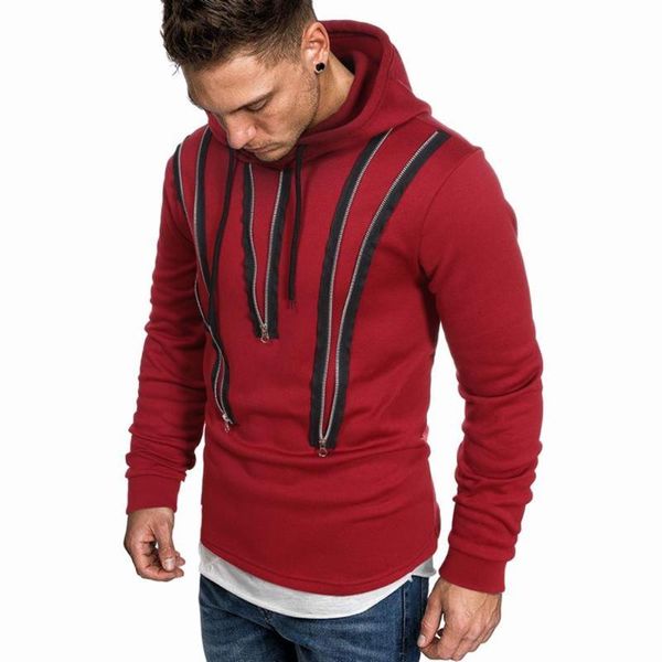 men's hoodies & sweatshirts chic zipper design hooded sports slim fit sweatshirt casual winter autumn hoodie holiday oversize, Black
men's hoodies & sweatshirts chic zipper design hooded sports slim fit sweatshirt casual winter autumn hoodie holiday oversize, Black