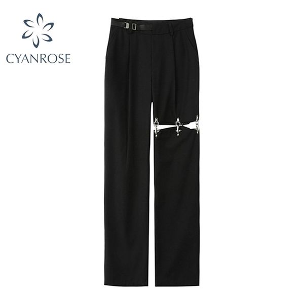 summer punk women splice straight leg trousers patchwork fashion harajuku hip hop high waist wide long pants female 211115, Black;white
summer punk women splice straight leg trousers patchwork fashion harajuku hip hop high waist wide long pants female 211115, Black;white