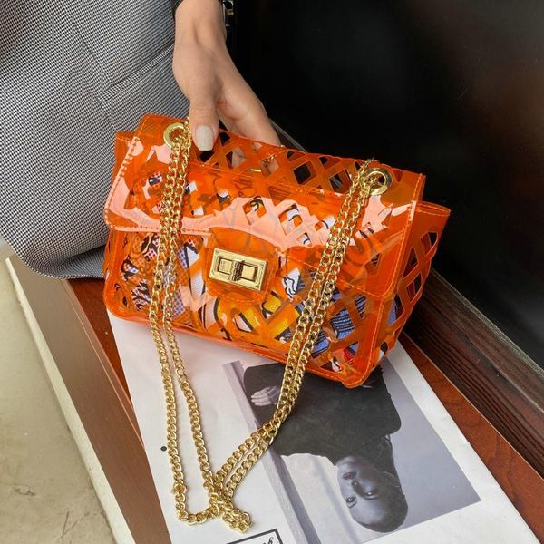 cross body luxury hollow out transparent pvc bag with canvas small crossbody bags for women chain design shoulder handbags and purses
cross body luxury hollow out transparent pvc bag with canvas small crossbody bags for women chain design shoulder handbags and purses
