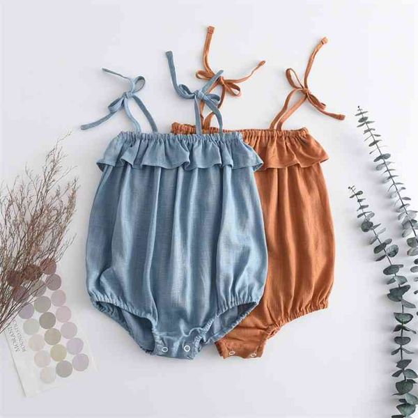 melario summer infant baby girls solid color rompers overalls 3 colors sleeveless jumpsuits fashion outfits born girl clothes 210826, Blue
melario summer infant baby girls solid color rompers overalls 3 colors sleeveless jumpsuits fashion outfits born girl clothes 210826, Blue