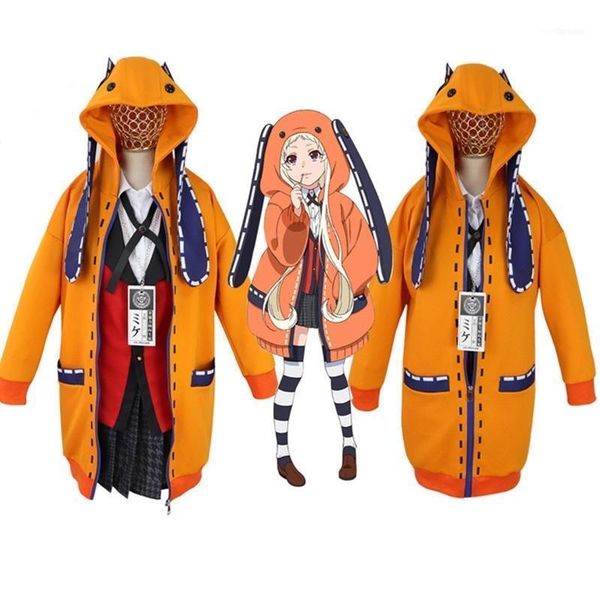 anime costumes kakegurui cosplay costume compulsive gambler runa yomotsuki hoodie women coat orange jacket with socks custom made1, Black
anime costumes kakegurui cosplay costume compulsive gambler runa yomotsuki hoodie women coat orange jacket with socks custom made1, Black