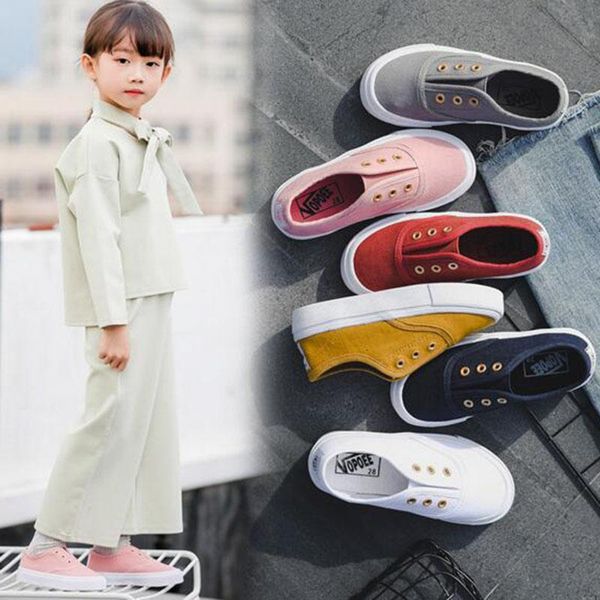 sneakers spring children fashion washed canvas casual shoes soft bottom solid candy color slip-on for girls, Black;red
sneakers spring children fashion washed canvas casual shoes soft bottom solid candy color slip-on for girls, Black;red