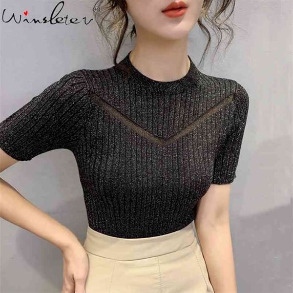 knit bottoming tee shirt women o-neck stretchy tshirt spring hollow out female casual fashion solid slim t shirts t04121b 210421, Black;gray
knit bottoming tee shirt women o-neck stretchy tshirt spring hollow out female casual fashion solid slim t shirts t04121b 210421, Black;gray