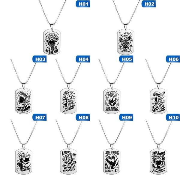 pendant necklaces anime my hero academia necklace trendy fashion stainless steel punk cosplay costumes men women, Silver
pendant necklaces anime my hero academia necklace trendy fashion stainless steel punk cosplay costumes men women, Silver