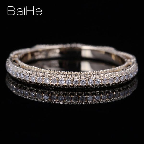 cluster rings baihe solid 14k yellow gold 0.2ct h/si round natural diamond wedding gift women trendy fine jewelry ring, Golden;silver
cluster rings baihe solid 14k yellow gold 0.2ct h/si round natural diamond wedding gift women trendy fine jewelry ring, Golden;silver