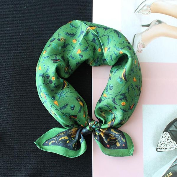 100% silk scarf women fashion bird flower print kerchief small square bandana head neck hair turban bow tied 53*53cm scarves, Blue;gray
100% silk scarf women fashion bird flower print kerchief small square bandana head neck hair turban bow tied 53*53cm scarves, Blue;gray